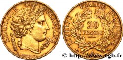 20 francs or Cérès 1849 Paris F.529/1