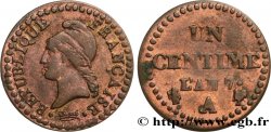 Un centime Dupré, 7 normal 1799 Paris F.100/15