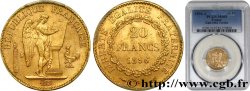 20 francs or Génie, Troisième République, différent torche 1896 Paris F.533/21 MS65 PCGS