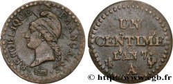 Un centime Dupré, 7 normal 1799 Paris F.100/15 TB30