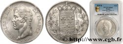5 francs Charles X, 2e type 1830 La Rochelle F.311/44 MS63 PCGS