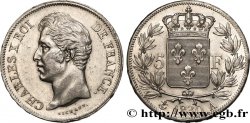 5 francs Charles X 2e type, tranche en relief 1830 Paris F.312/1