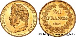 20 francs or Louis-Philippe, Domard 1847 Paris F.527/37