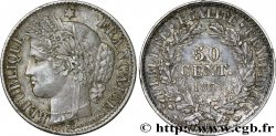 50 centimes Cérès, IIe République 1850 Strasbourg F.184/3