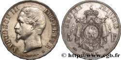 5 francs Napoléon III, tête nue 1855 Lyon F.330/5 TTB+