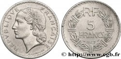 5 francs Lavrillier, aluminium 1947 Beaumont-Le-Roger F.339/11