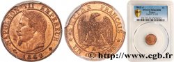 Un centime Napoléon III, tête laurée 1862 Paris F.103/4