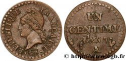 Un centime Dupré, grand 7 1799 Paris F.100/12