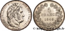 5 francs IIIe type Domard 1848 Bordeaux F.325/19