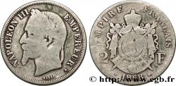 2 francs Napoléon III, tête laurée 1868 Paris F.263/8 B8