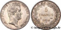 5 francs type Tiolier avec le I, tranche en creux 1830 Nantes F.315/12
