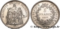 5 francs Hercule, IIe République 1849 Paris F.326/5 SPL63