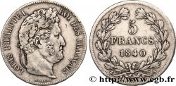 5 francs IIe type Domard 1840 Paris F.324/83