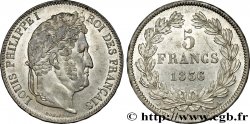 5 francs IIe type Domard 1836 Bordeaux F.324/57