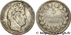 5 francs IIe type Domard 1834 Strasbourg F.324/31