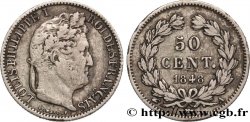 50 centimes Louis-Philippe 1848 Paris F.183/16