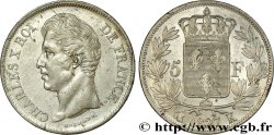 5 francs Charles X, 2e type 1827 Bordeaux F.311/7