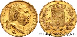 20 francs or Louis XVIII, tête nue 1817 Paris F.519/5