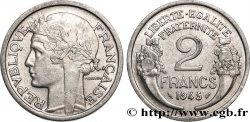 2 francs Morlon, aluminium 1945  F.269/5