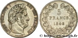 5 francs IIIe type Domard 1845 Strasbourg F.325/7 TTB52