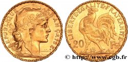 20 francs or Coq, Dieu protège la France 1905 Paris F.534/10