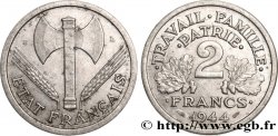 2 francs Francisque 1944 Beaumont-Le-Roger F.270/5 TTB52