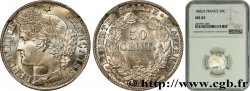 50 centimes Cérès, IIIe République 1882 Paris F.189/10