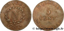 5 cent. Anvers à l N, grand module 1814 Anvers F.115A/1 XF45