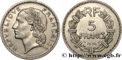 5 francs Lavrillier, nickel 1936 F.336/5