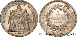 5 francs Hercule, IIe République 1848 Paris F.326/1 MS
