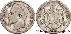 2 francs Napoléon III, tête laurée 1869 Paris F.263/10 B+