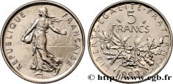 5 francs Semeuse, nickel, BU (Brillant Universel), frappe médaille 1993 Pessac F.341/28