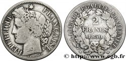 2 francs Cérès, IIe République 1850 Bordeaux F.261/6