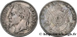 2 francs Napoléon III, tête laurée 1868 Paris F.263/8