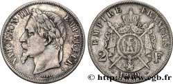2 francs Napoléon III, tête laurée 1869 Paris F.263/9