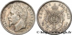 1 franc Napoléon III, tête laurée 1869 Strasbourg F.215/15