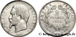 2 francs Napoléon III, tête nue 1854 Paris F.262/2 VF