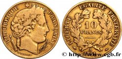 10 francs or Cérès, IIe République 1851 Paris F.504/3