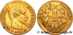 10 francs or Napoléon III, tête nue 1859 Strasbourg F.506/8