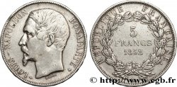 5 francs Louis-Napoléon 1852 Strasbourg F.329/3