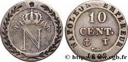 10 cent. à l N couronnée 1809 Nantes F.130/18