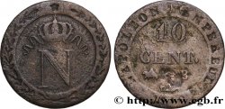 10 cent. à l N couronnée 1810 Rouen F.130/20 TB15