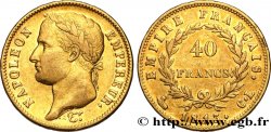 40 francs or Napoléon tête laurée, Empire français 1813 Gênes F.541/12 XF