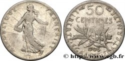 50 centimes Semeuse 1906 Paris F.190/13