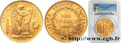 100 francs or Génie, tranche inscrite en relief Dieu protège la France 1886 Paris F.552/7