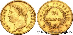 20 francs or Napoléon tête laurée, Empire français 1809 Paris F.516/1