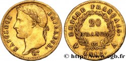 20 francs or Napoléon tête laurée, Empire français 1812 Paris F.516/22