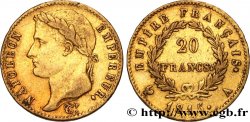 20 francs or Napoléon tête laurée, Cent-Jours 1815 Paris F.516A/1