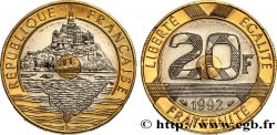 20 francs Mont Saint-Michel BU (Brillant Universel) 1992 Pessac F.403/6