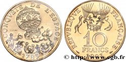 Essai de 10 francs Conquête de l’Espace, tranche B 1983 Pessac F.367/1